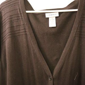 Catherines 3/4 length sleeve cardigan 3x (26/28)